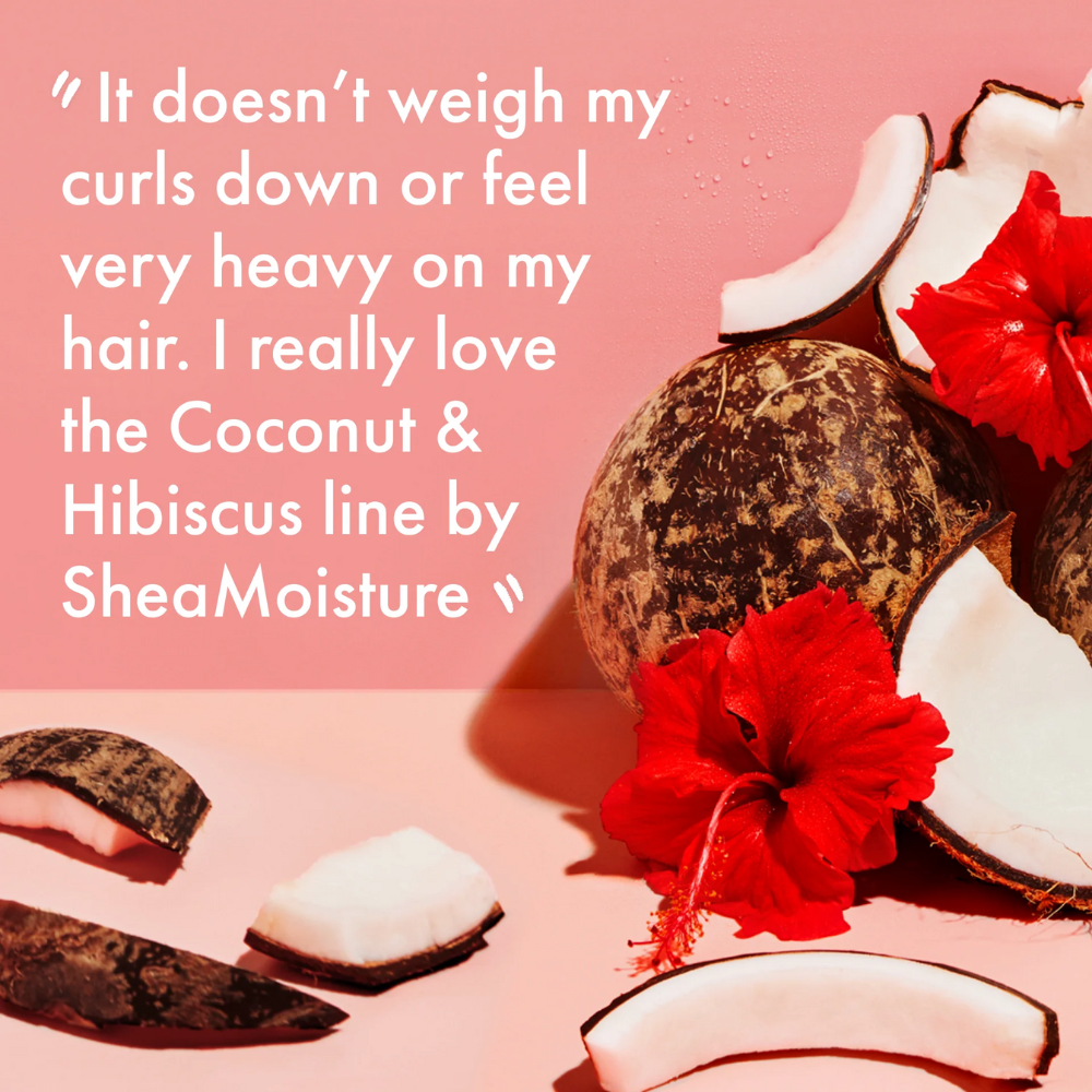 SheaMoisture Coconut & Hibiscus Curl & Shine Conditioner – 384ml