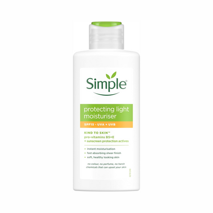 Simple Kind to Skin Protecting Light Moisturiser with SPF 15