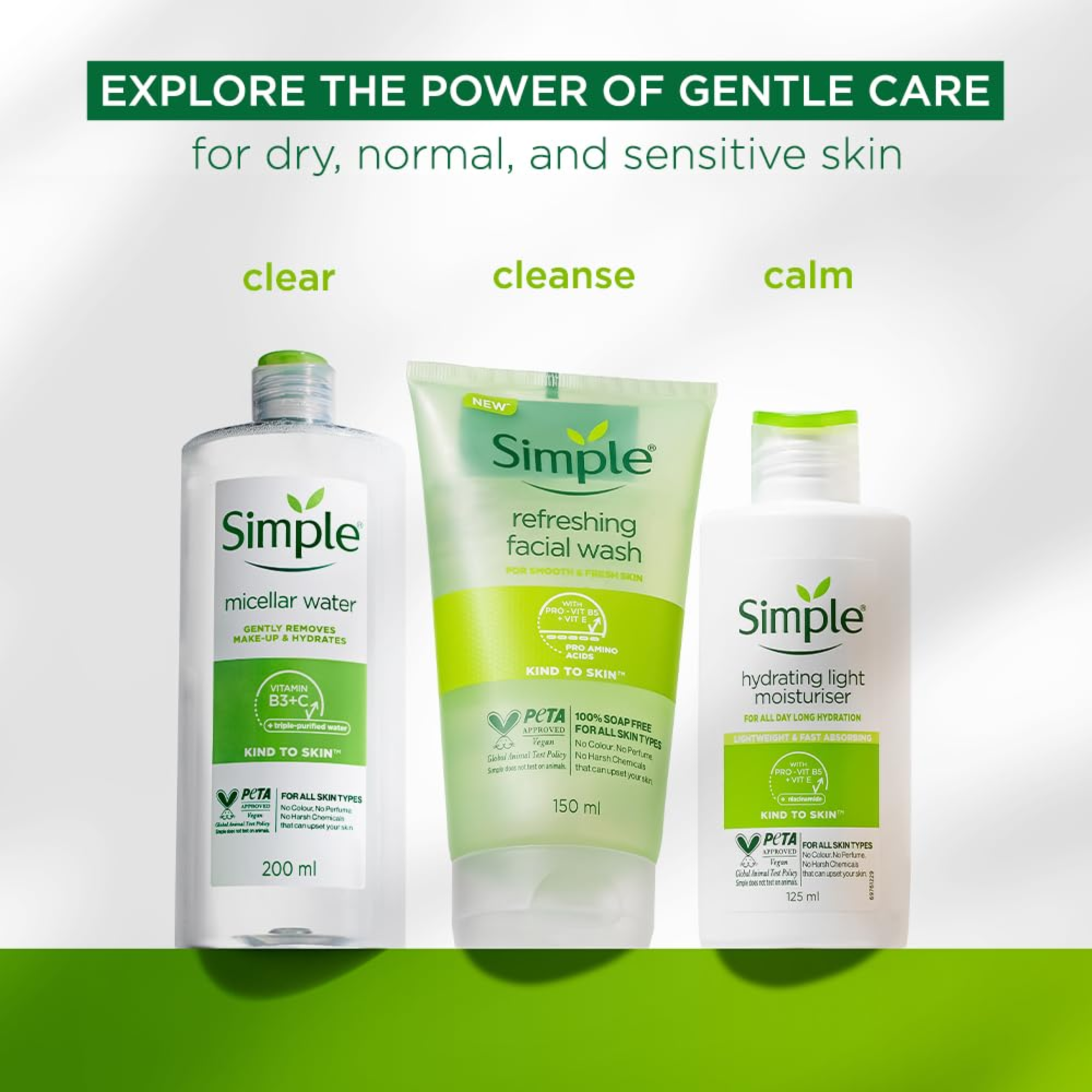 Simple Kind To Skin Hydrating Light Moisturiser 125ml