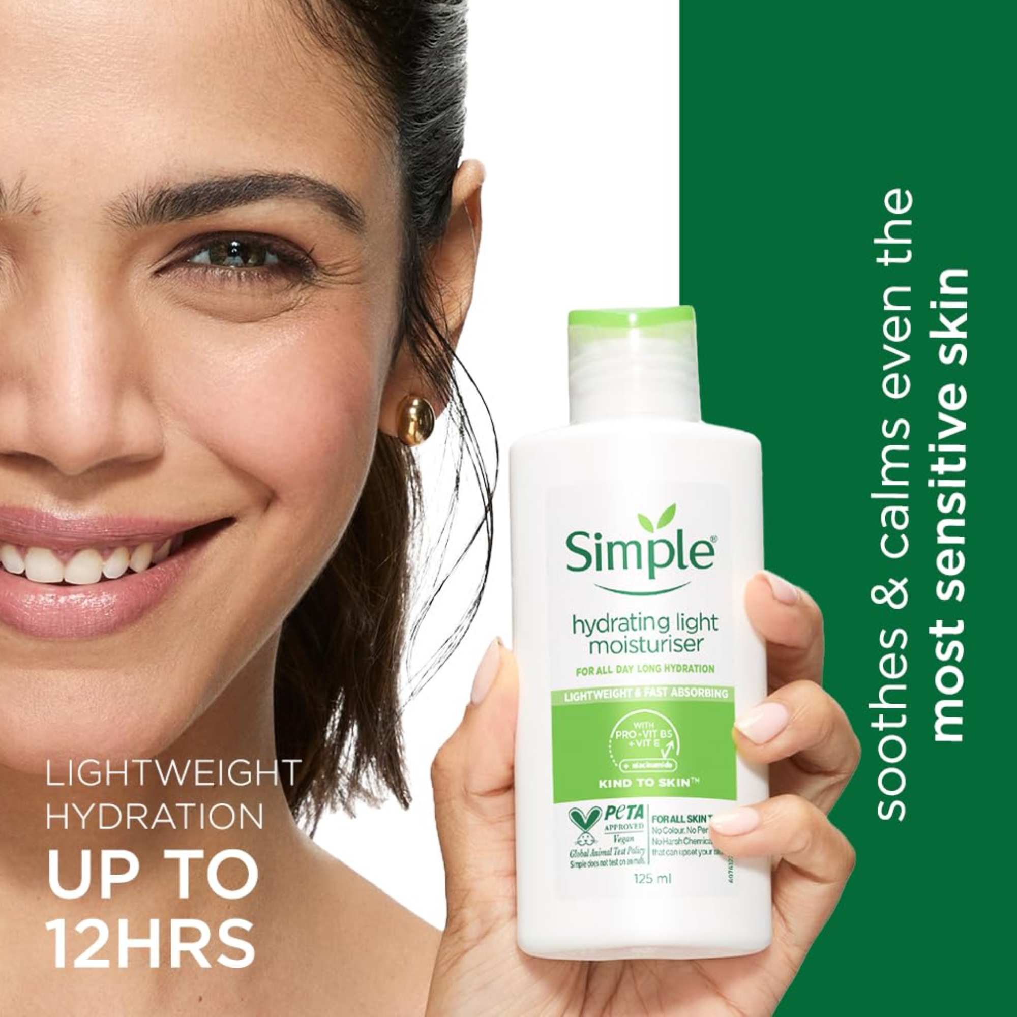 Simple Kind To Skin Hydrating Light Moisturiser 125ml