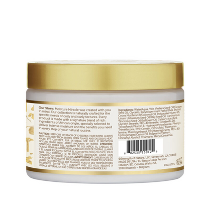 The African Pride Moisture Miracle Shea Butter & Flaxseed Oil Curling Cream (340g)