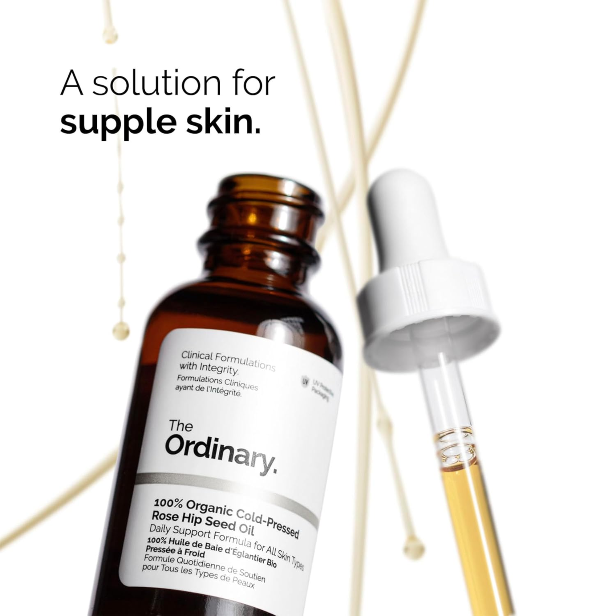 The Ordinary 100% Organic Cold-Pressed Rose Hip Seed Oil (30ml)