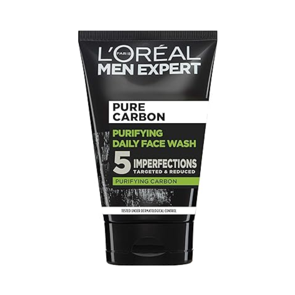 L'Oréal Paris Men Expert Pure Charcoal Purifying Daily Face Wash is a 100ml