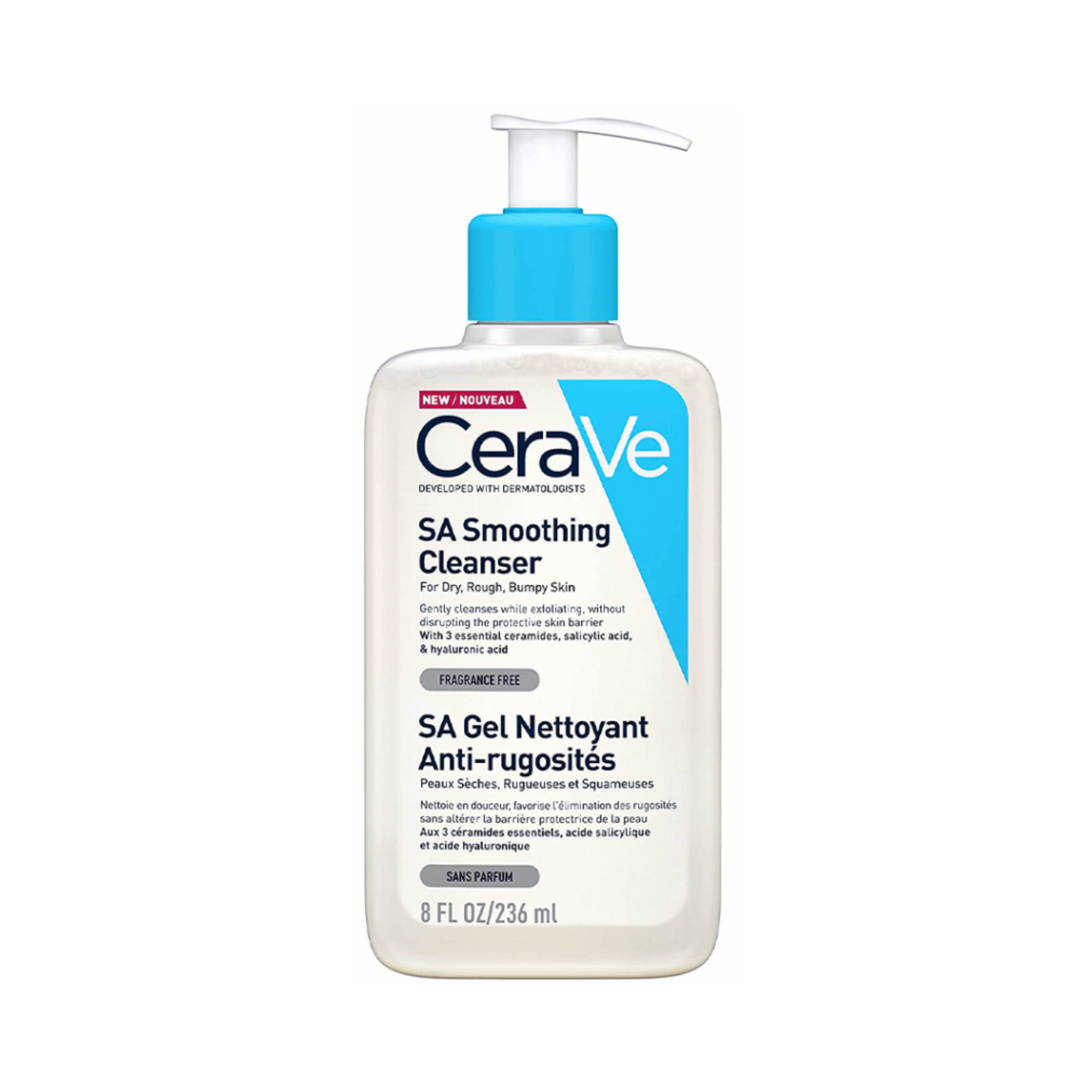 CeraVe SA Smoothing Cleanser with Salicylic Acid 236ml