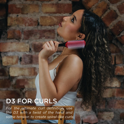 Denman D3 Original Styling Brush – 7 Row