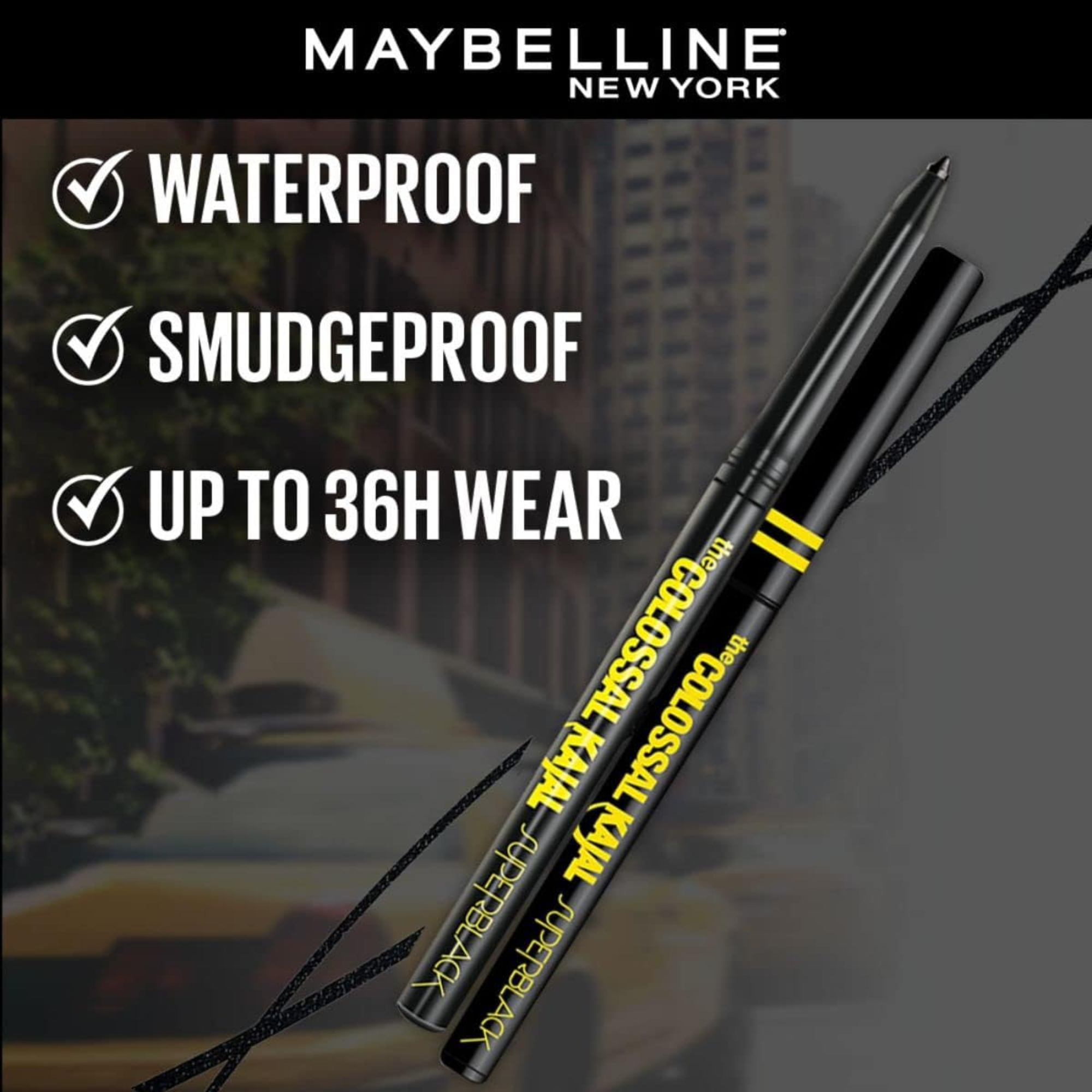 Maybelline New York The Colossal Kajal – 2X Blacker