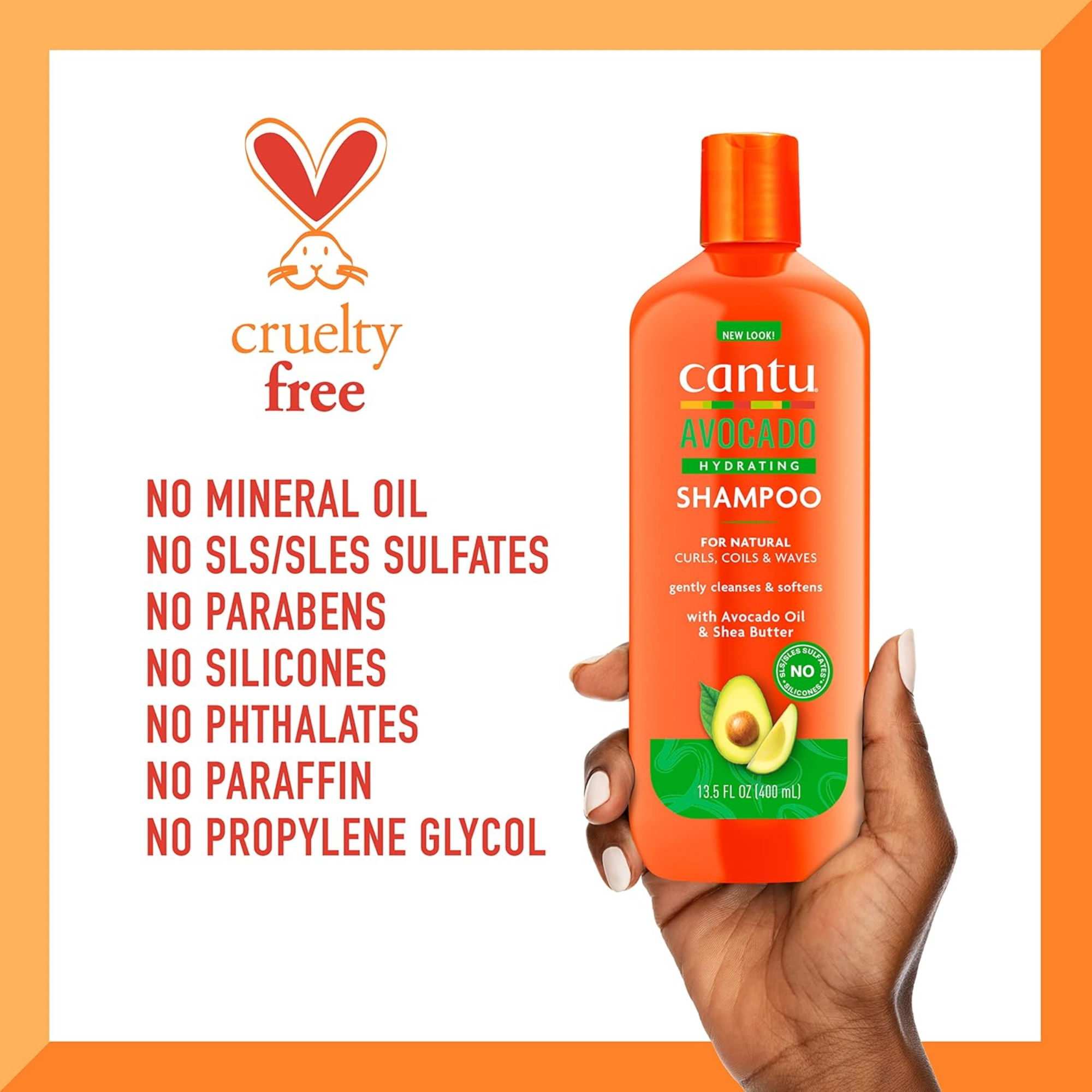Cantu Avocado Hydrating Shampoo 400ml