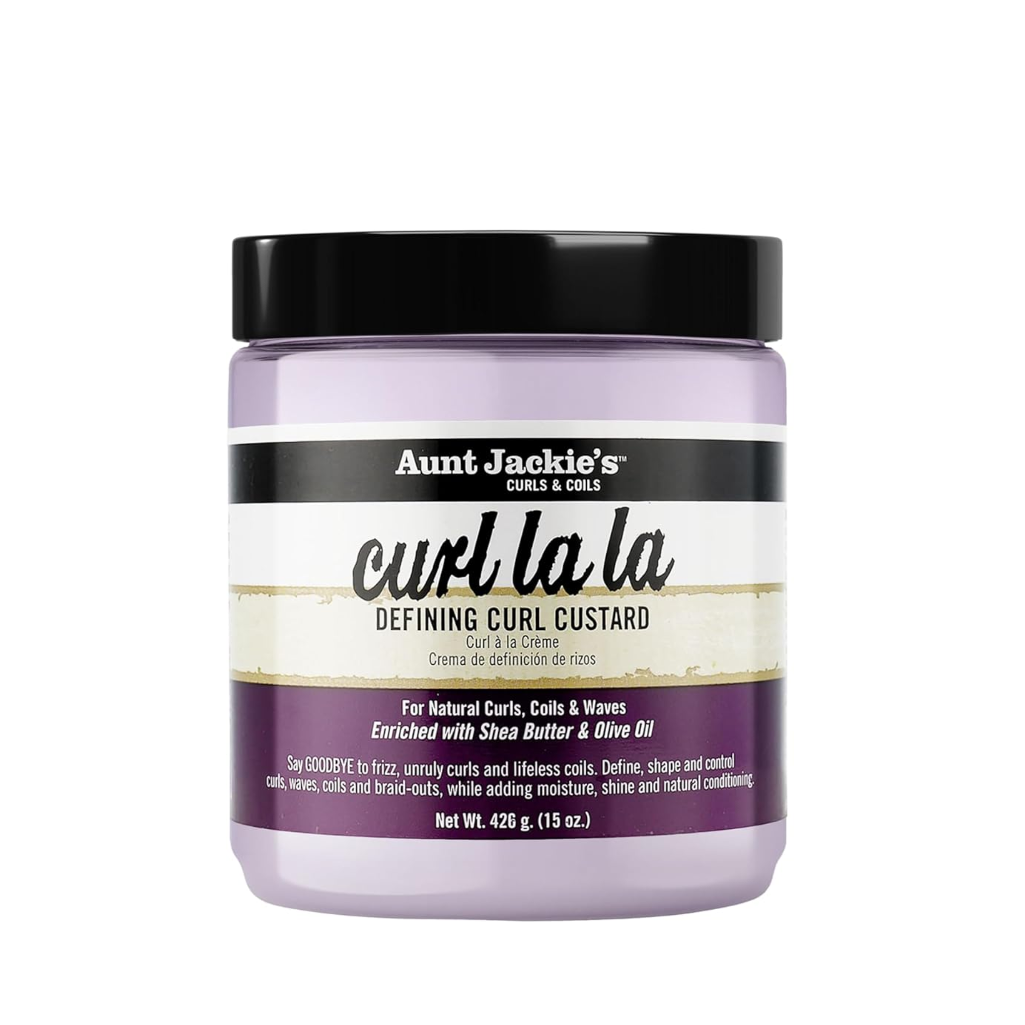 Aunt Jackie’s Curl La La Lightweight Curl Defining Custard (426g)