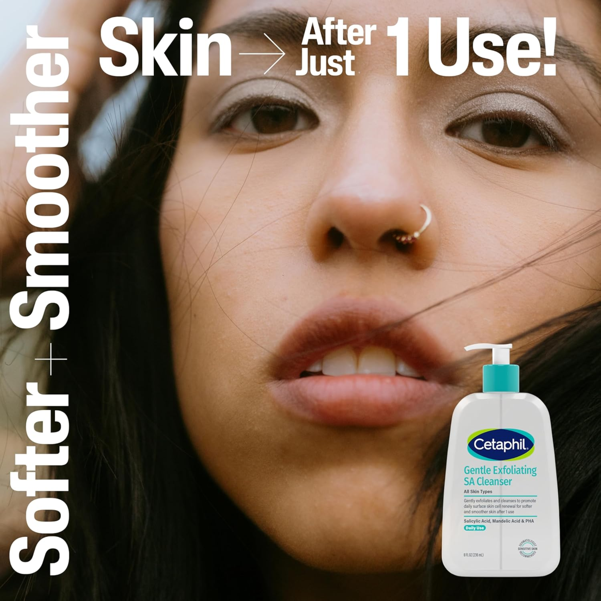Cetaphil Gentle Exfoliating SA Cleanser 236ml
