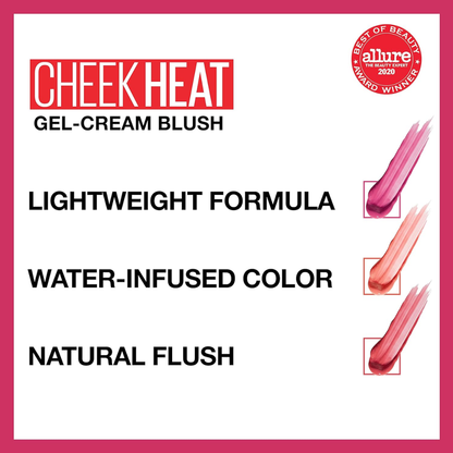 Maybelline Cheek Heat Gel-Cream Blush – Rose Flush
