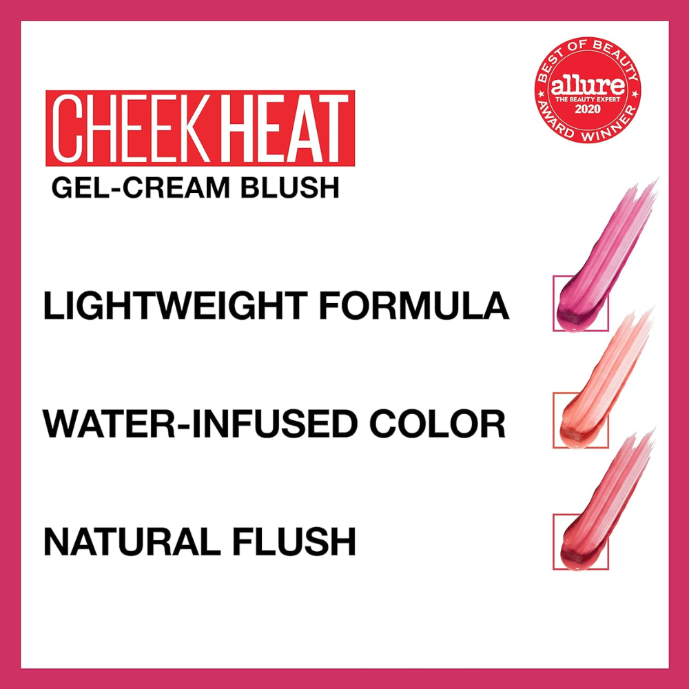 Maybelline Cheek Heat Gel-Cream Blush – 15 Nude Burn