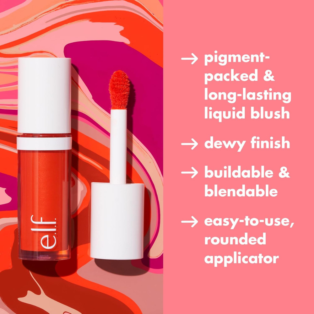 e.l.f. Camo Liquid Blush – Coral Crush