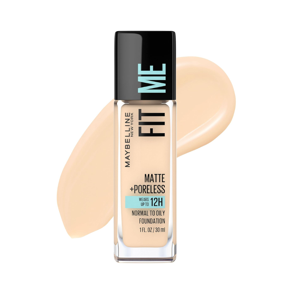 Maybelline Fit Me Matte + Poreless Liquid Foundation – 118 Light Beige