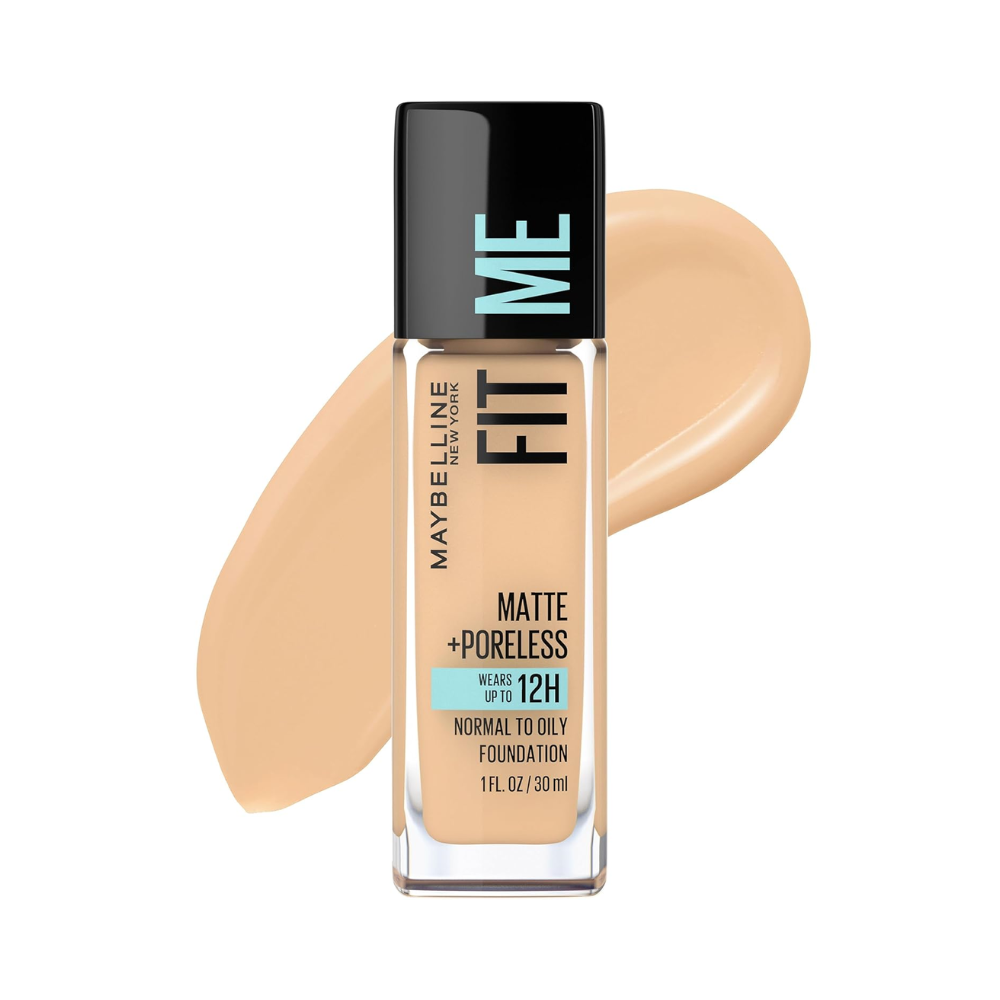 Maybelline Fit Me Matte + Poreless Liquid Foundation – 128 Warm Nude