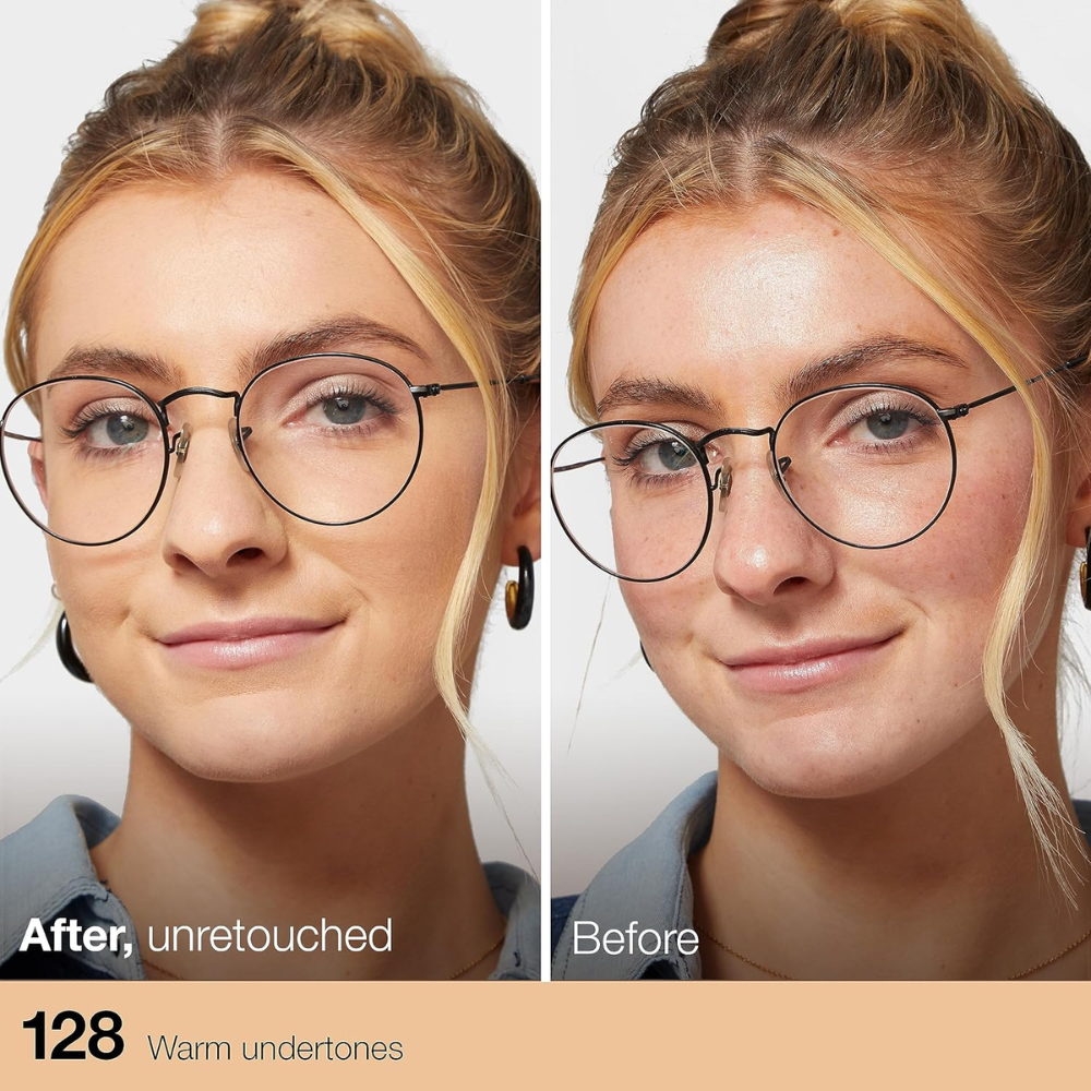 Maybelline Fit Me Matte + Poreless Liquid Foundation – 128 Warm Nude