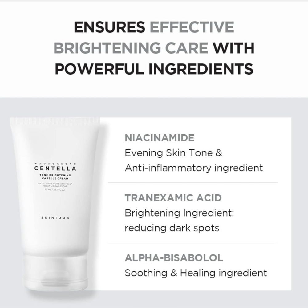 SKIN1004 Madagascar Centella Tone Brightening Capsule Cream 75ml
