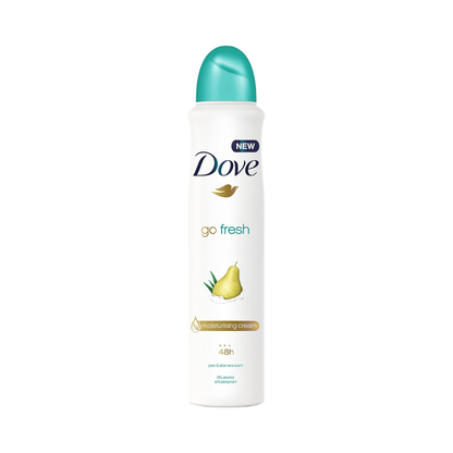Dove Go Fresh Pear & Aloe Vera Anti-Perspirant Deodorant Aerosol – 250ml