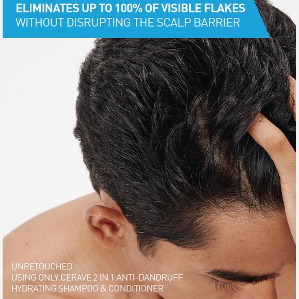CeraVe 2-in-1 Anti-Dandruff Hydrating Shampoo 355ML