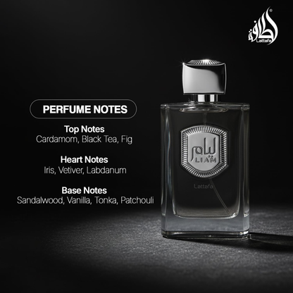 Lattafa Liam Grey Eau De Parfum – 100ml