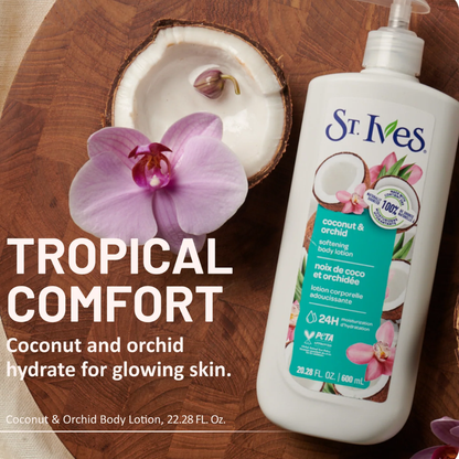 St. Ives Coconut & Orchid Hand &amp; Body Lotion 600ml