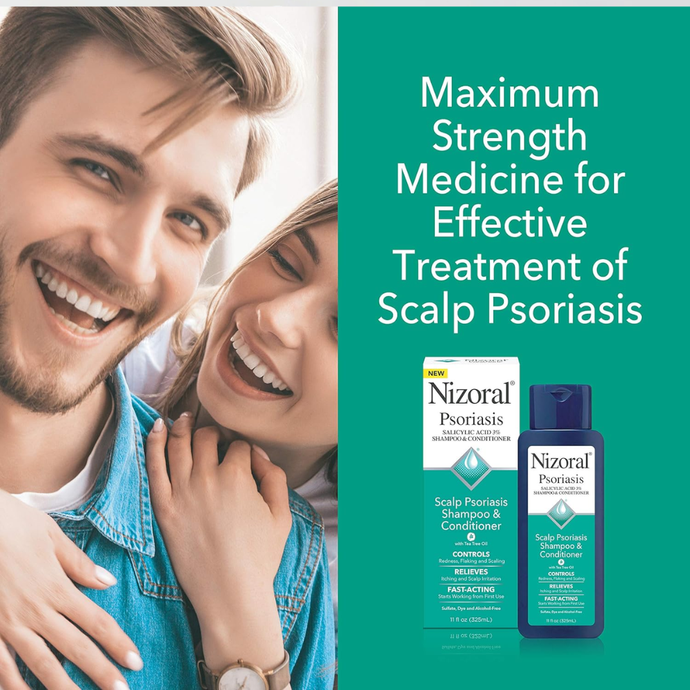 Nizoral Scalp Psoriasis Shampoo – Maximum Strength 200ml