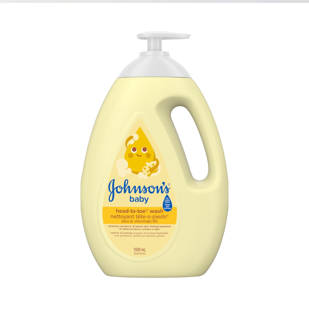 Johnson's Baby Head-to-Toe Wash with Aloe Vera & Vitamin B5 1000ml