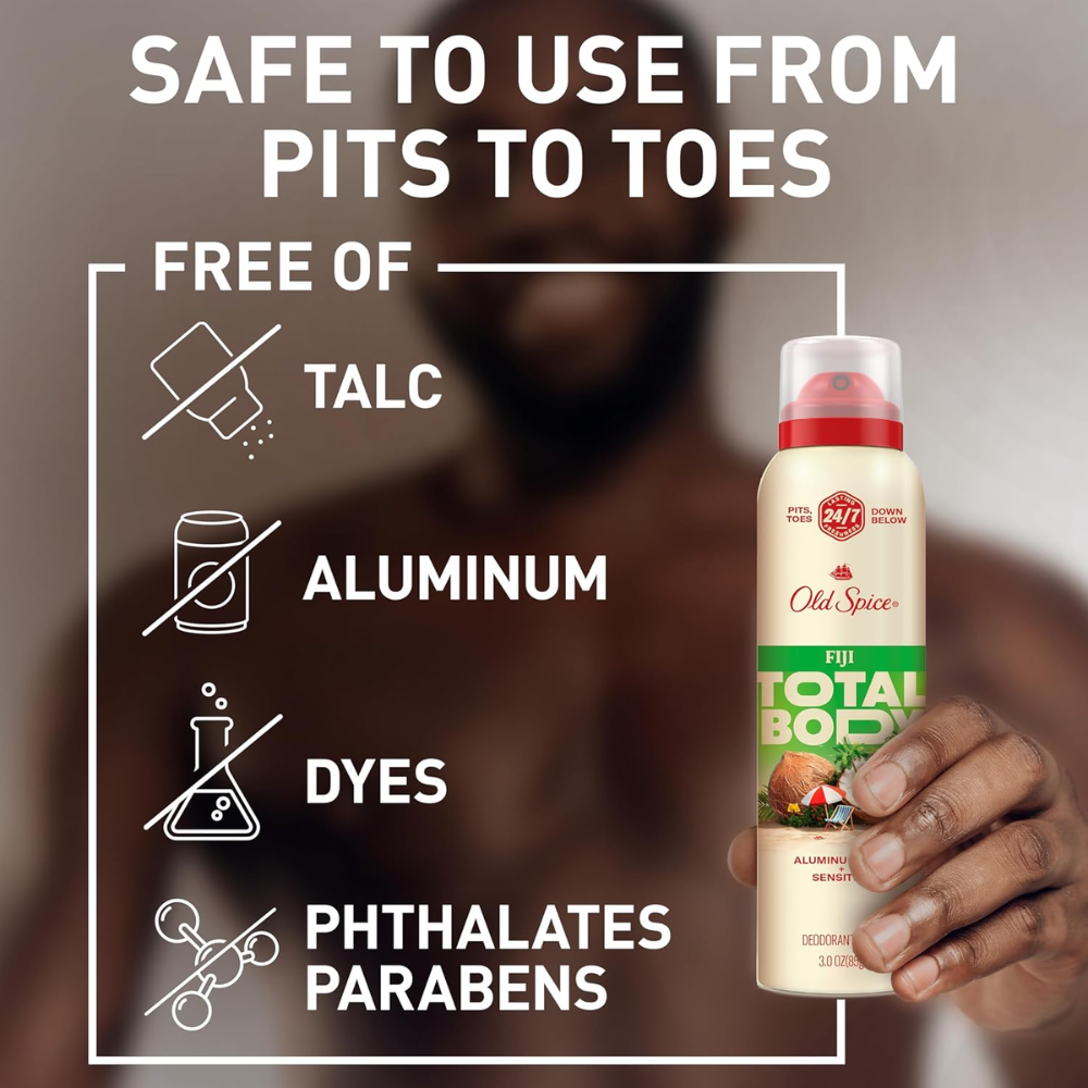Old Spice Whole Body Deodorant Spray Fiji 99g