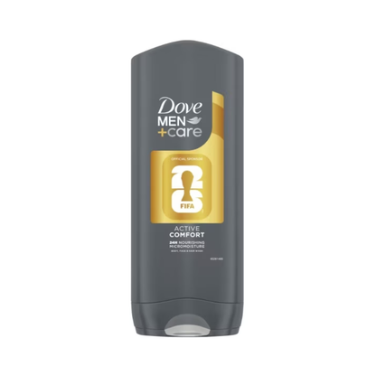 Dove Men+Care Active Comfort 3-in-1 Hair, Face &amp; Body Wash Shower Gel 400ml