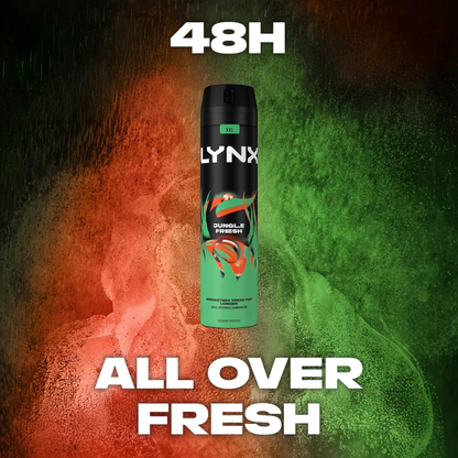 Lynx Jungle Fresh Body Spray 250ml