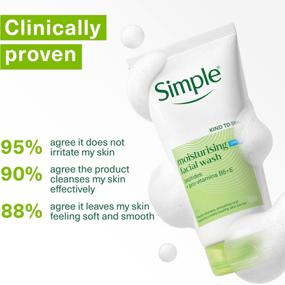 Simple Kind to Skin Moisturising Facial Wash 150ml