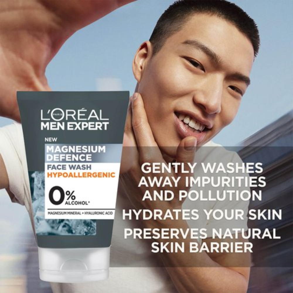 L’Oréal Paris Men Expert Magnesium Defence Face Wash 100ml
