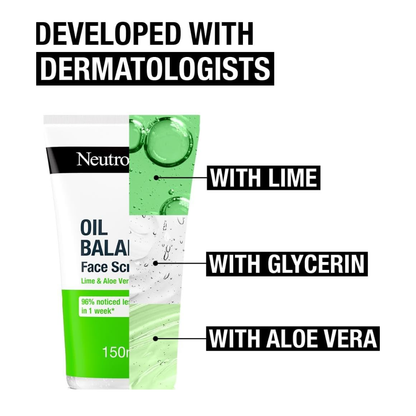 Neutrogena Oil Balancing Face Scrub 150ml
