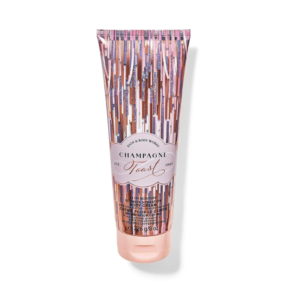 Bath & Body Works Ultimate Hydration Body Cream – Champagne Toast (226g)