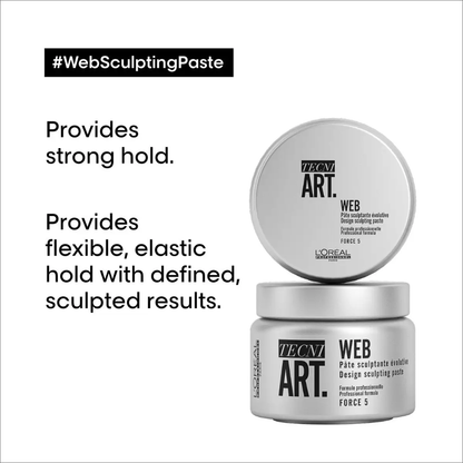 L’Oréal Professionnel – Tecni.Art Web Design Paste (Force 5) 150ml