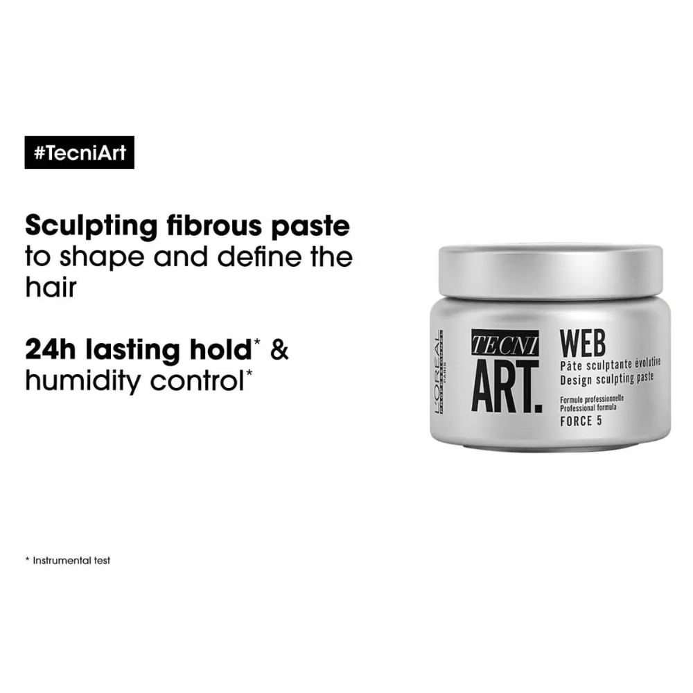 L’Oréal Professionnel – Tecni.Art Web Design Paste (Force 5) 150ml