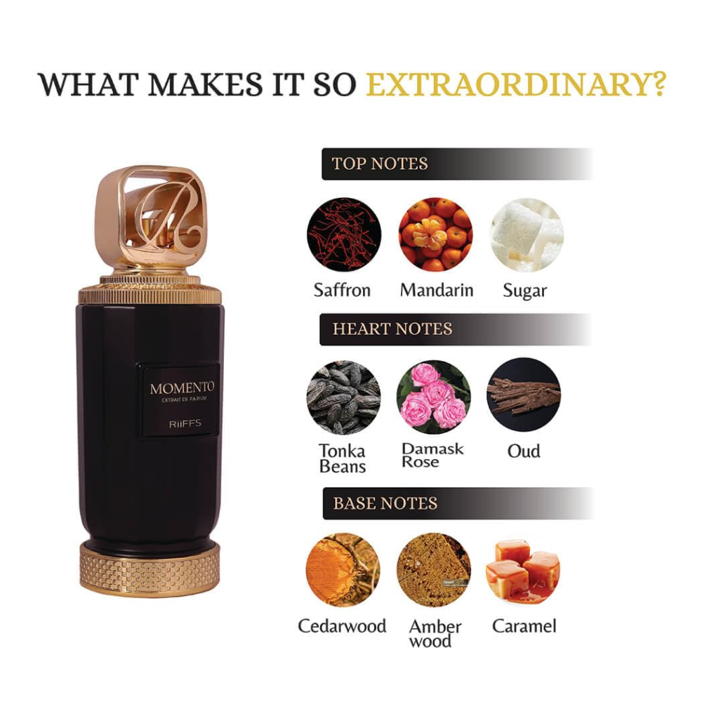 Riffs Momento Eau De Parfum – 100ml