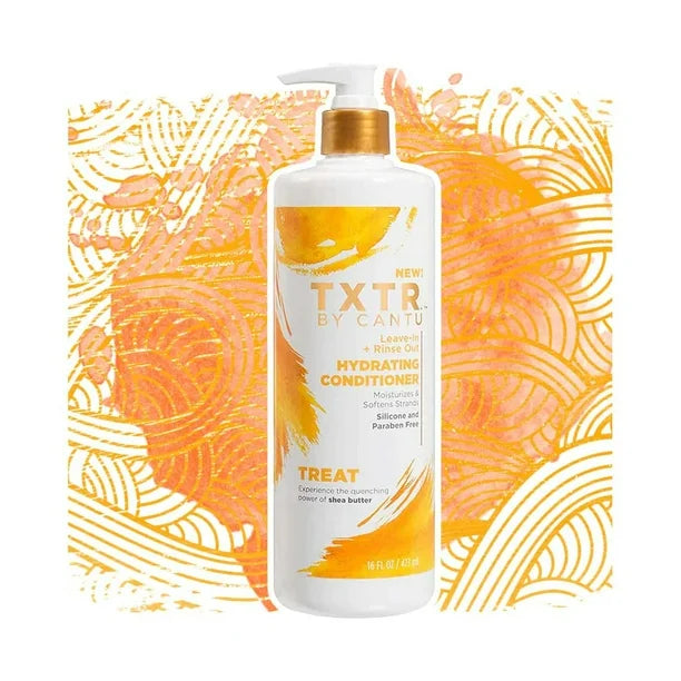 Cantu Txtr Treatment Hydrating Conditioner 473 ml (With/ Without Rinse)