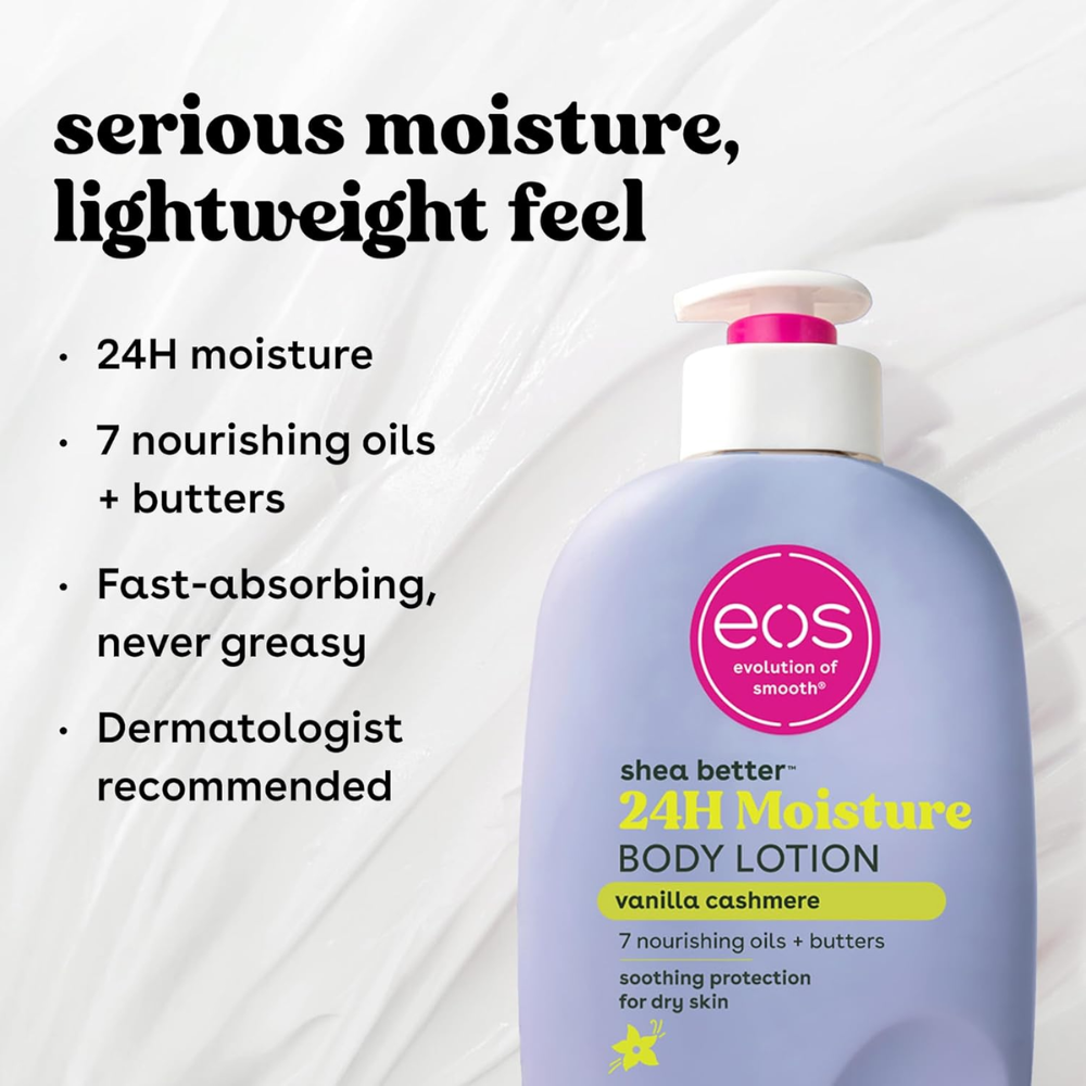 eos Shea Better Body Lotion – Vanilla Cashmere 473ml