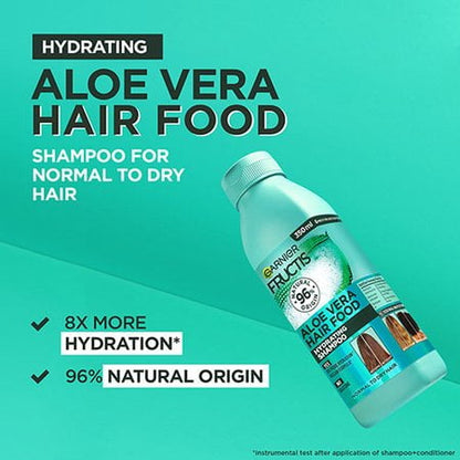 Garnier Fructis Aloe Vera Hydrating Shampoo (350ml)