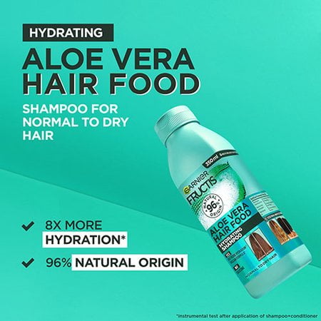 Garnier Fructis Aloe Vera Hydrating Shampoo (350ml)