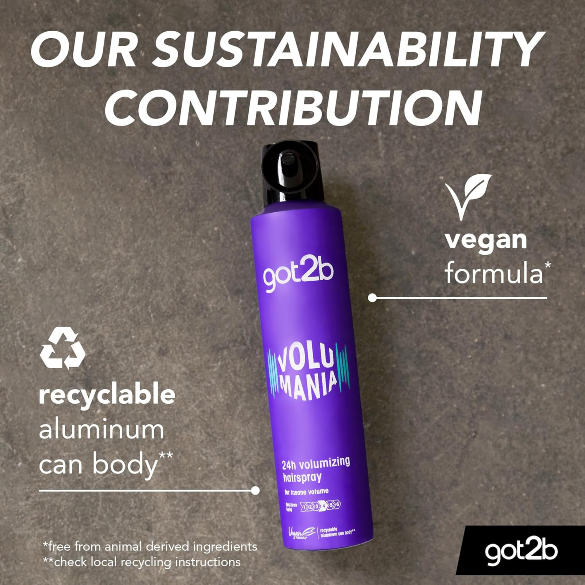 got2b Volumania 24h Volumising Hairspray 300ml