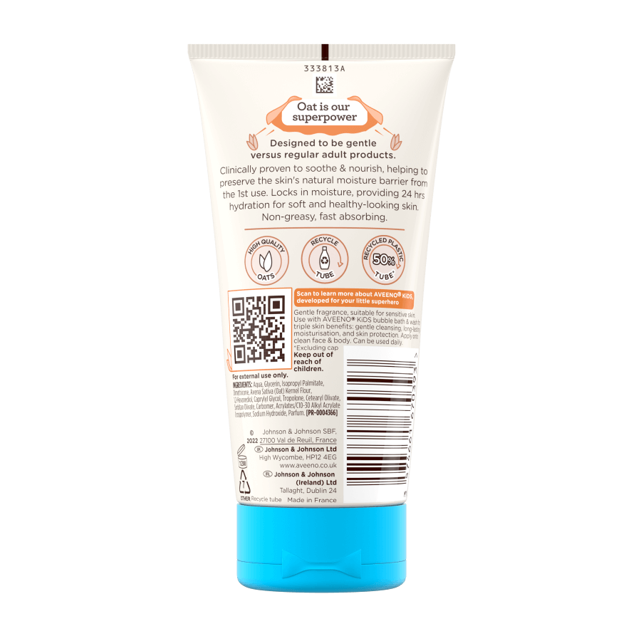 Aveeno Baby Kids Face & Body Moisturising Lotion 150ml