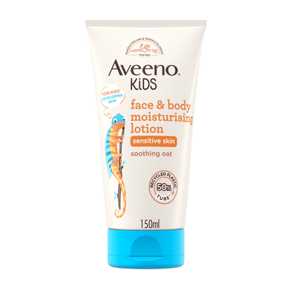 Aveeno Baby Kids Face & Body Moisturising Lotion 150ml