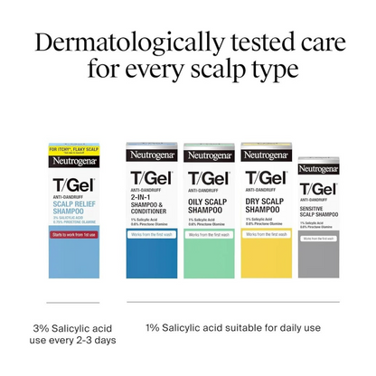 Neutrogena T/Gel Scalp Relief Anti-Dandruff Shampoo 250ml