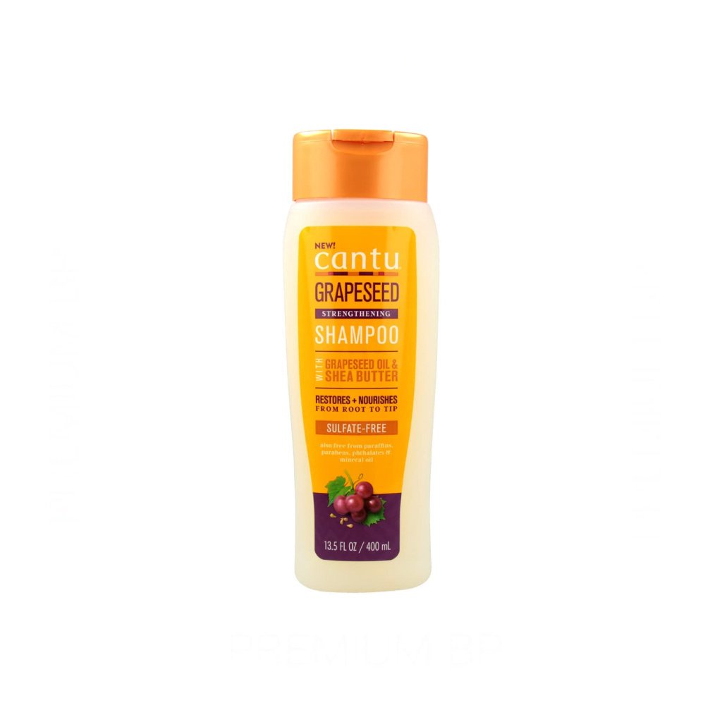 Cantu Grapeseed Strengthening Gel Shampoo Grapeseed Oil & Shear Butter ...