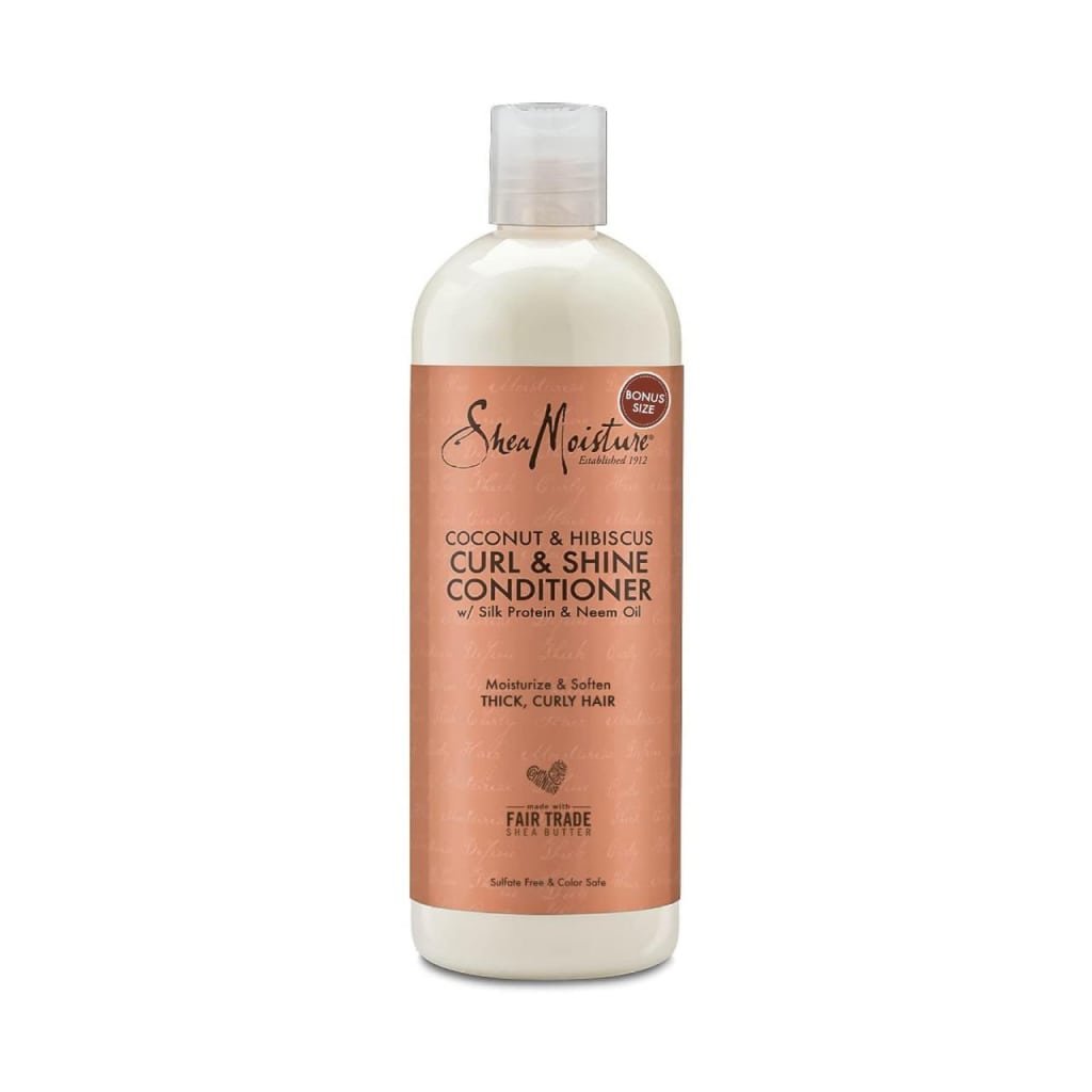 Shea Moisture Coconut And Hibiscus Curl And Shine Conditioner 586ml London Market 1411