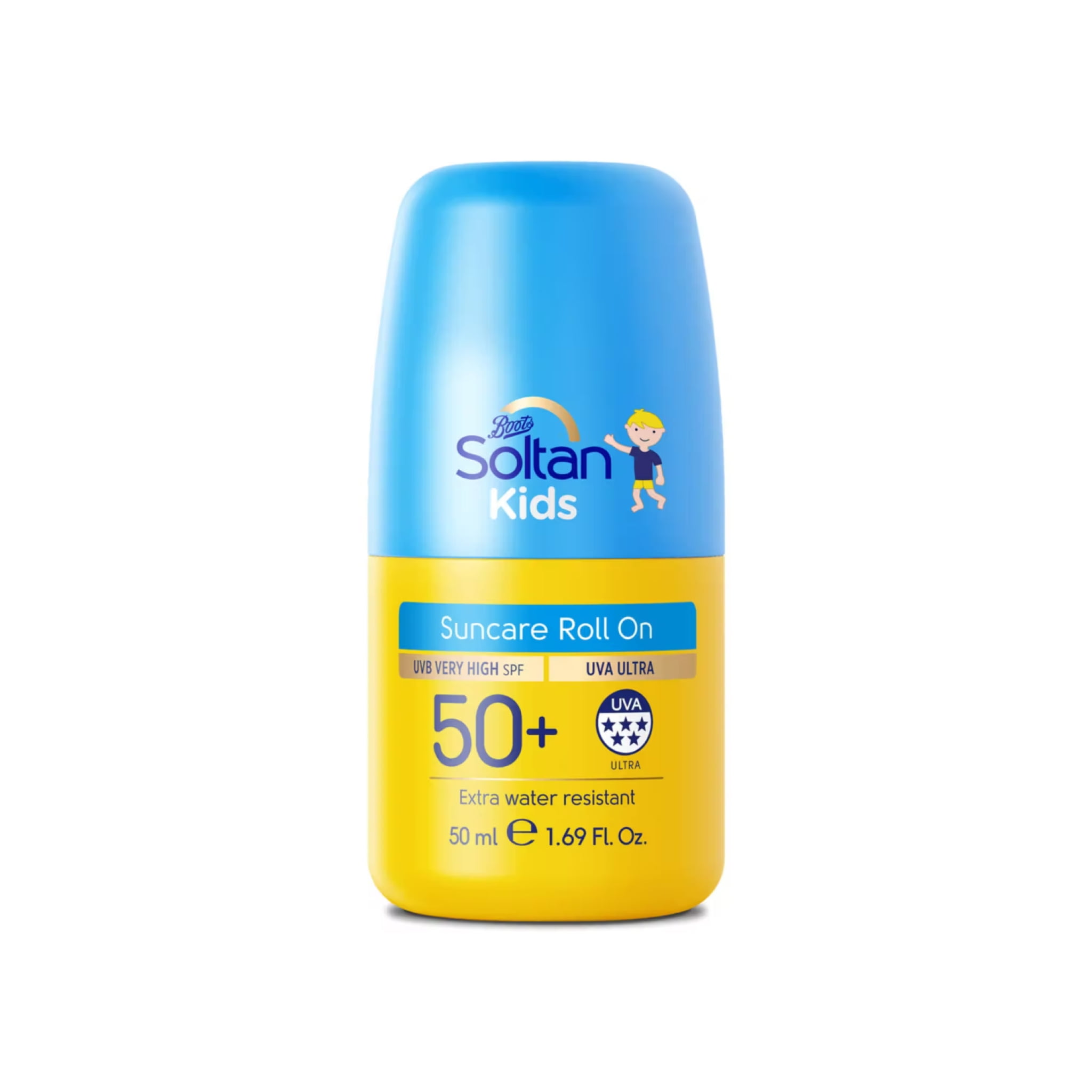 Soltan Kids Protect & Moisturise Suncare Roll On SPF50+ 50ml - London ...